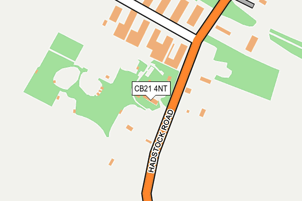 CB21 4NT map - OS OpenMap – Local (Ordnance Survey) CB21 4NT map - OS OpenMap – Local (Ordnance Survey)