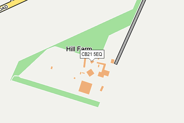 CB21 5EQ map - OS OpenMap – Local (Ordnance Survey) CB21 5EQ map - OS OpenMap – Local (Ordnance Survey)