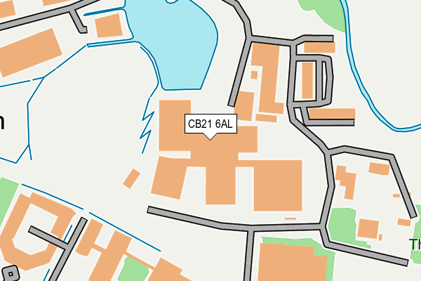 CB21 6AL map - OS OpenMap – Local (Ordnance Survey) CB21 6AL map - OS OpenMap – Local (Ordnance Survey)