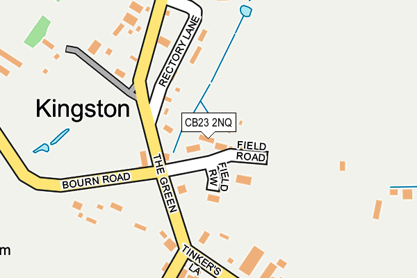 CB23 2NQ map - OS OpenMap – Local (Ordnance Survey) CB23 2NQ map - OS OpenMap – Local (Ordnance Survey)
