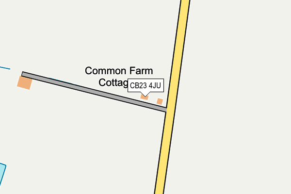 CB23 4JU map - OS OpenMap – Local (Ordnance Survey) CB23 4JU map - OS OpenMap – Local (Ordnance Survey)