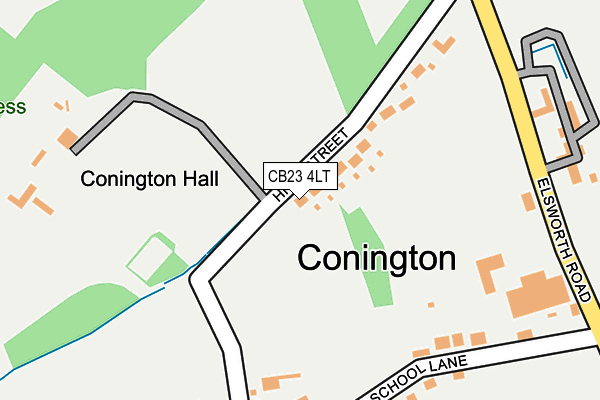 CB23 4LT map - OS OpenMap – Local (Ordnance Survey) CB23 4LT map - OS OpenMap – Local (Ordnance Survey)