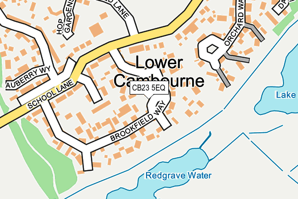 CB23 5EQ map - OS OpenMap – Local (Ordnance Survey) CB23 5EQ map - OS OpenMap – Local (Ordnance Survey)