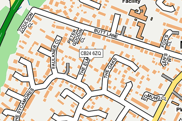 CB24 6ZQ map - OS OpenMap – Local (Ordnance Survey) CB24 6ZQ map - OS OpenMap – Local (Ordnance Survey)