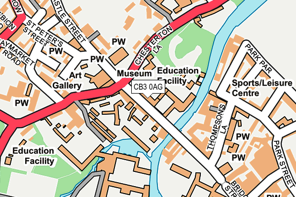 CB3 0AG map - OS OpenMap – Local (Ordnance Survey) CB3 0AG map - OS OpenMap – Local (Ordnance Survey)