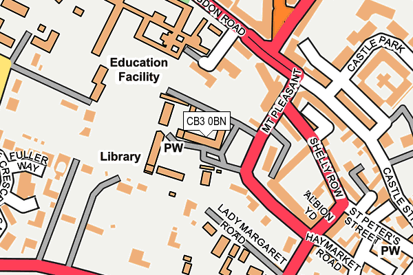 CB3 0BN map - OS OpenMap – Local (Ordnance Survey) CB3 0BN map - OS OpenMap – Local (Ordnance Survey)