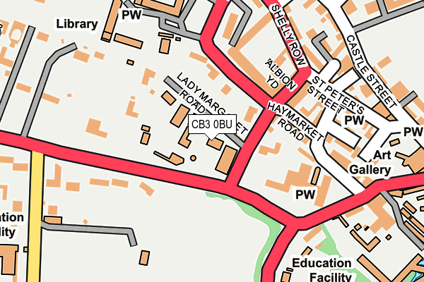 CB3 0BU map - OS OpenMap – Local (Ordnance Survey) CB3 0BU map - OS OpenMap – Local (Ordnance Survey)