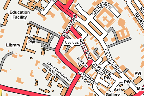 CB3 0BZ map - OS OpenMap – Local (Ordnance Survey) CB3 0BZ map - OS OpenMap – Local (Ordnance Survey)