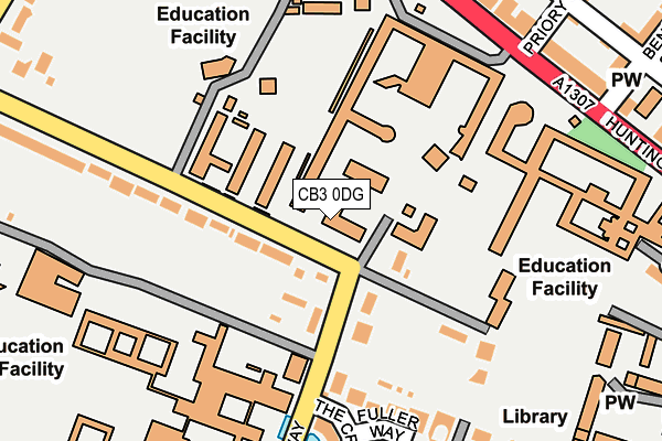 CB3 0DG map - OS OpenMap – Local (Ordnance Survey) CB3 0DG map - OS OpenMap – Local (Ordnance Survey)