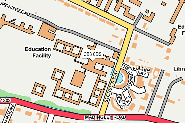 CB3 0DS map - OS OpenMap – Local (Ordnance Survey) CB3 0DS map - OS OpenMap – Local (Ordnance Survey)