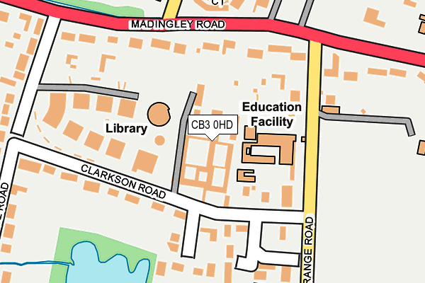 CB3 0HD map - OS OpenMap – Local (Ordnance Survey) CB3 0HD map - OS OpenMap – Local (Ordnance Survey)