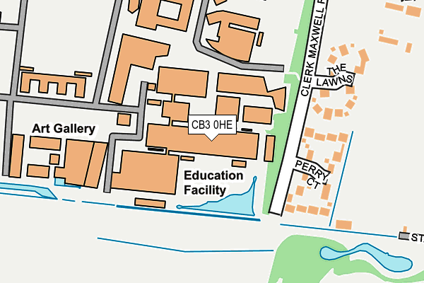 CB3 0HE map - OS OpenMap – Local (Ordnance Survey) CB3 0HE map - OS OpenMap – Local (Ordnance Survey)
