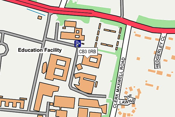 CB3 0RB map - OS OpenMap – Local (Ordnance Survey) CB3 0RB map - OS OpenMap – Local (Ordnance Survey)