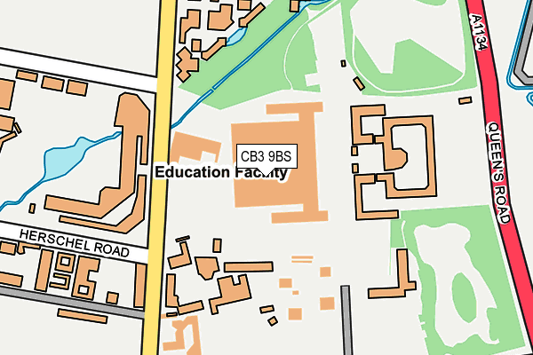 CB3 9BS map - OS OpenMap – Local (Ordnance Survey) CB3 9BS map - OS OpenMap – Local (Ordnance Survey)