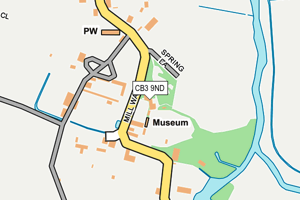 CB3 9ND map - OS OpenMap – Local (Ordnance Survey) CB3 9ND map - OS OpenMap – Local (Ordnance Survey)