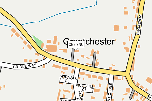 CB3 9NU map - OS OpenMap – Local (Ordnance Survey) CB3 9NU map - OS OpenMap – Local (Ordnance Survey)