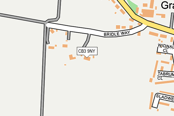 CB3 9NY map - OS OpenMap – Local (Ordnance Survey) CB3 9NY map - OS OpenMap – Local (Ordnance Survey)