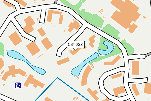CB4 0GZ map - OS OpenMap – Local (Ordnance Survey) CB4 0GZ map - OS OpenMap – Local (Ordnance Survey)