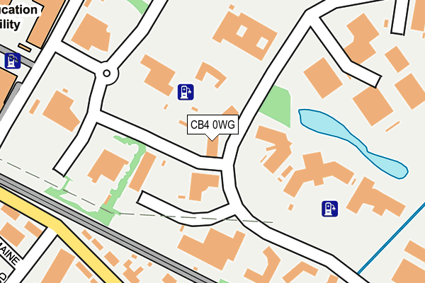 CB4 0WG map - OS OpenMap – Local (Ordnance Survey) CB4 0WG map - OS OpenMap – Local (Ordnance Survey)
