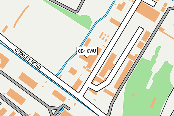 CB4 0WU map - OS OpenMap – Local (Ordnance Survey) CB4 0WU map - OS OpenMap – Local (Ordnance Survey)