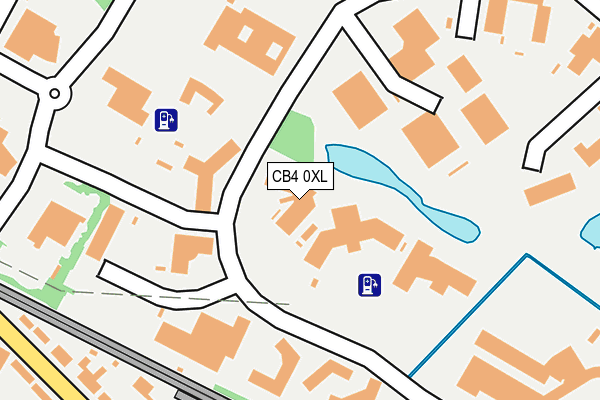CB4 0XL map - OS OpenMap – Local (Ordnance Survey) CB4 0XL map - OS OpenMap – Local (Ordnance Survey)