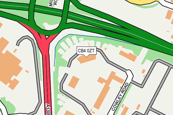 CB4 0ZT map - OS OpenMap – Local (Ordnance Survey) CB4 0ZT map - OS OpenMap – Local (Ordnance Survey)