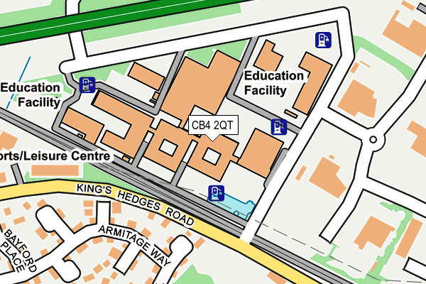 CB4 2QT map - OS OpenMap – Local (Ordnance Survey) CB4 2QT map - OS OpenMap – Local (Ordnance Survey)