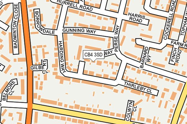 CB4 3SD map - OS OpenMap – Local (Ordnance Survey) CB4 3SD map - OS OpenMap – Local (Ordnance Survey)