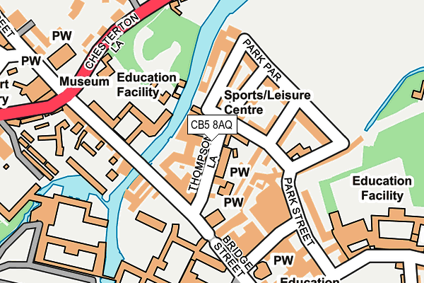 CB5 8AQ map - OS OpenMap – Local (Ordnance Survey) CB5 8AQ map - OS OpenMap – Local (Ordnance Survey)