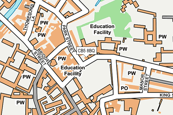 CB5 8BQ map - OS OpenMap – Local (Ordnance Survey) CB5 8BQ map - OS OpenMap – Local (Ordnance Survey)