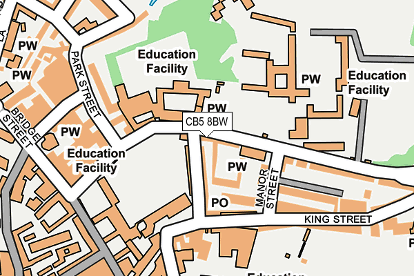CB5 8BW map - OS OpenMap – Local (Ordnance Survey) CB5 8BW map - OS OpenMap – Local (Ordnance Survey)