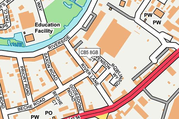 CB5 8GB map - OS OpenMap – Local (Ordnance Survey) CB5 8GB map - OS OpenMap – Local (Ordnance Survey)