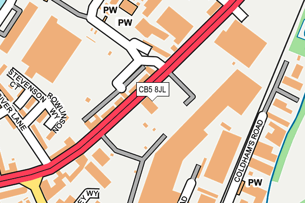 CB5 8JL map - OS OpenMap – Local (Ordnance Survey) CB5 8JL map - OS OpenMap – Local (Ordnance Survey)