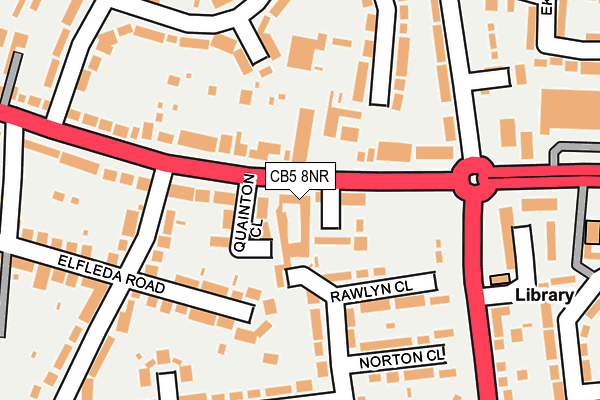 CB5 8NR map - OS OpenMap – Local (Ordnance Survey) CB5 8NR map - OS OpenMap – Local (Ordnance Survey)