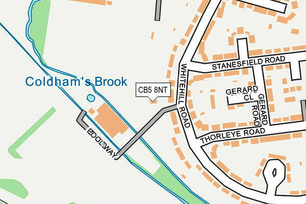CB5 8NT map - OS OpenMap – Local (Ordnance Survey) CB5 8NT map - OS OpenMap – Local (Ordnance Survey)