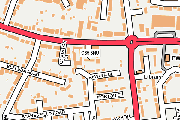 CB5 8NU map - OS OpenMap – Local (Ordnance Survey) CB5 8NU map - OS OpenMap – Local (Ordnance Survey)