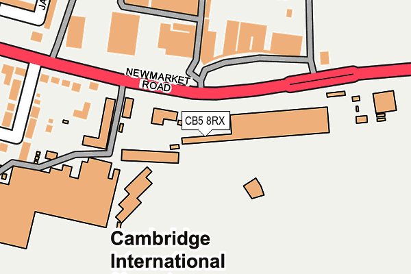 CB5 8RX map - OS OpenMap – Local (Ordnance Survey) CB5 8RX map - OS OpenMap – Local (Ordnance Survey)
