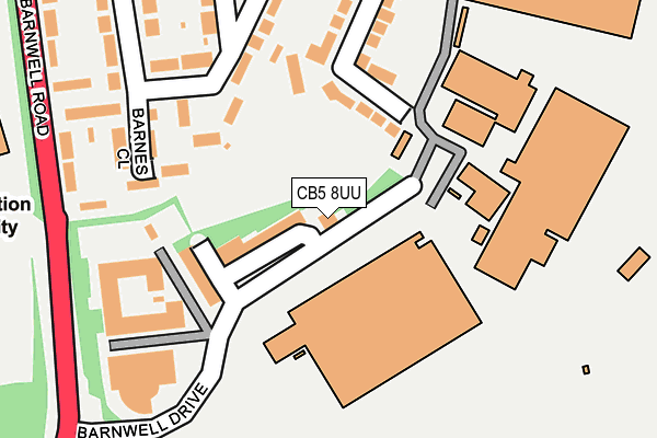 CB5 8UU map - OS OpenMap – Local (Ordnance Survey) CB5 8UU map - OS OpenMap – Local (Ordnance Survey)