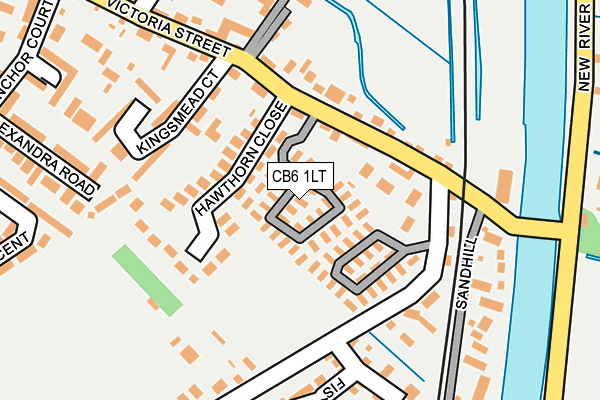 CB6 1LT map - OS OpenMap – Local (Ordnance Survey) CB6 1LT map - OS OpenMap – Local (Ordnance Survey)