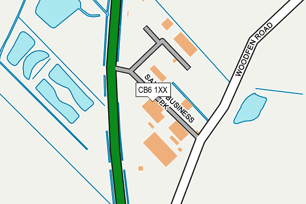 CB6 1XX map - OS OpenMap – Local (Ordnance Survey) CB6 1XX map - OS OpenMap – Local (Ordnance Survey)
