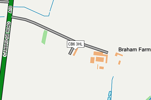 CB6 3HL map - OS OpenMap – Local (Ordnance Survey) CB6 3HL map - OS OpenMap – Local (Ordnance Survey)