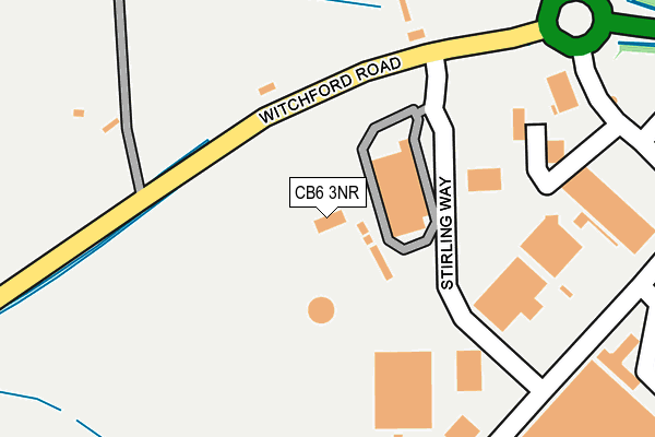 CB6 3NR map - OS OpenMap – Local (Ordnance Survey) CB6 3NR map - OS OpenMap – Local (Ordnance Survey)