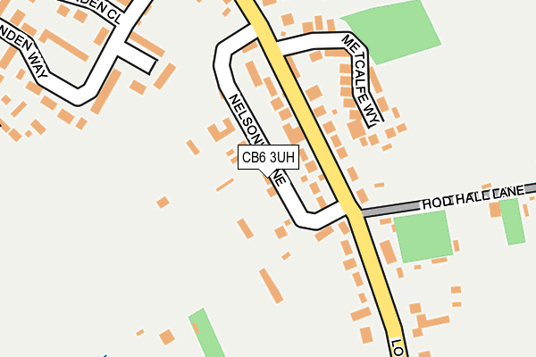 CB6 3UH map - OS OpenMap – Local (Ordnance Survey) CB6 3UH map - OS OpenMap – Local (Ordnance Survey)