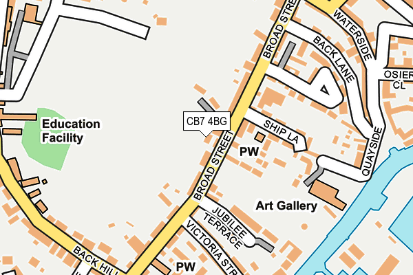 CB7 4BG map - OS OpenMap – Local (Ordnance Survey) CB7 4BG map - OS OpenMap – Local (Ordnance Survey)