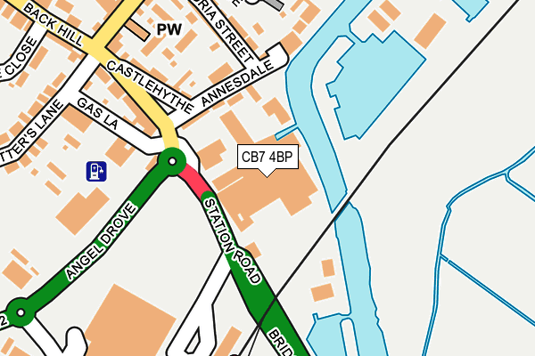 CB7 4BP map - OS OpenMap – Local (Ordnance Survey) CB7 4BP map - OS OpenMap – Local (Ordnance Survey)