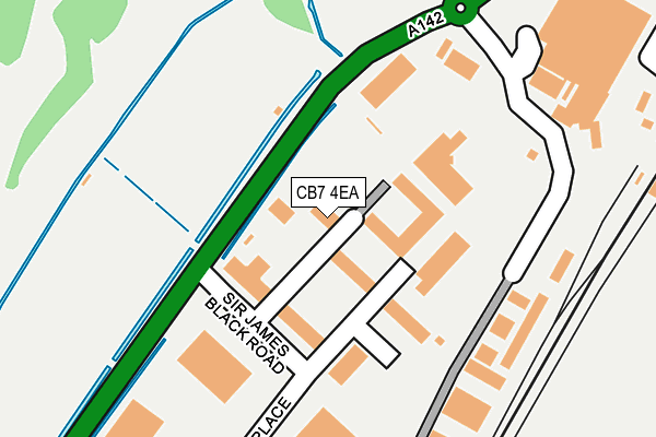 CB7 4EA map - OS OpenMap – Local (Ordnance Survey) CB7 4EA map - OS OpenMap – Local (Ordnance Survey)
