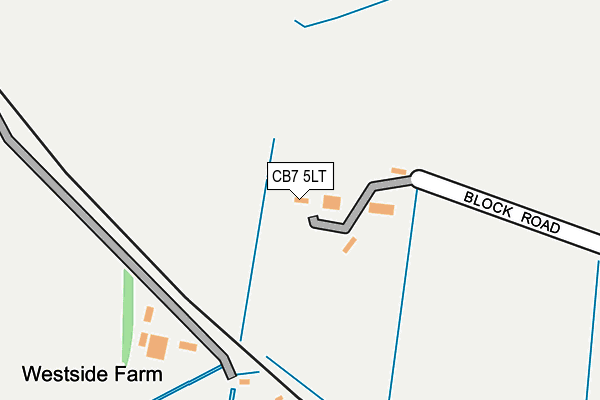CB7 5LT map - OS OpenMap – Local (Ordnance Survey) CB7 5LT map - OS OpenMap – Local (Ordnance Survey)