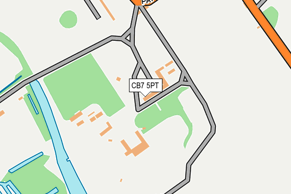 CB7 5PT map - OS OpenMap – Local (Ordnance Survey) CB7 5PT map - OS OpenMap – Local (Ordnance Survey)