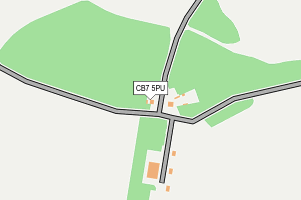 CB7 5PU map - OS OpenMap – Local (Ordnance Survey) CB7 5PU map - OS OpenMap – Local (Ordnance Survey)