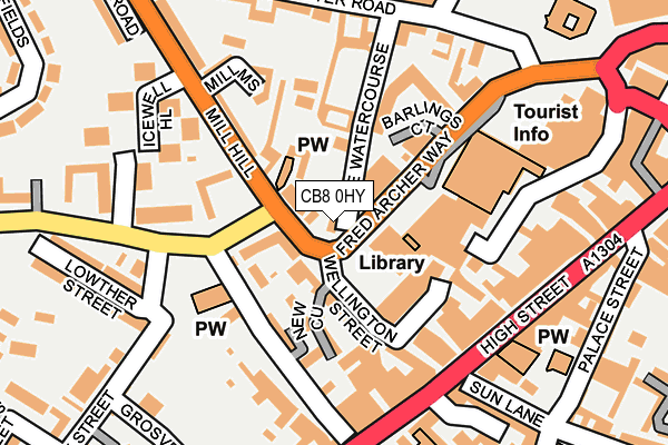 CB8 0HY map - OS OpenMap – Local (Ordnance Survey) CB8 0HY map - OS OpenMap – Local (Ordnance Survey)